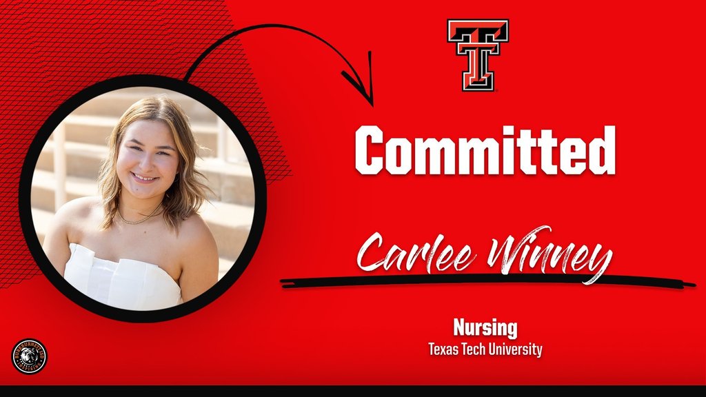 Carlee will attend Texas Tech.