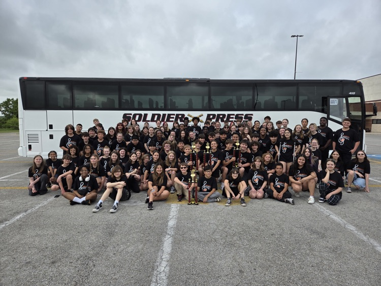 band and choir students 