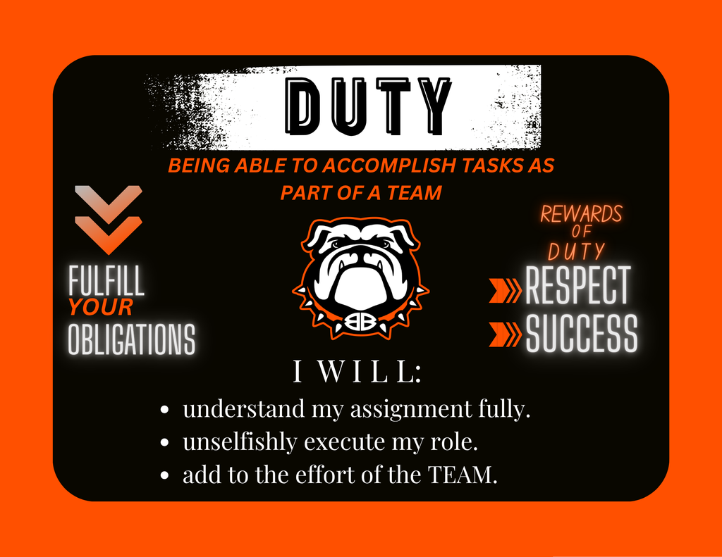 Duty is the Word of the Week