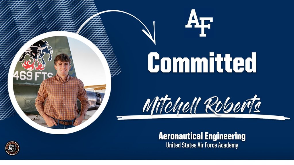 Mitchell will join the AF academy