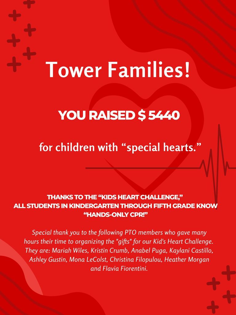 Kids Heart Challenge Donation Update 