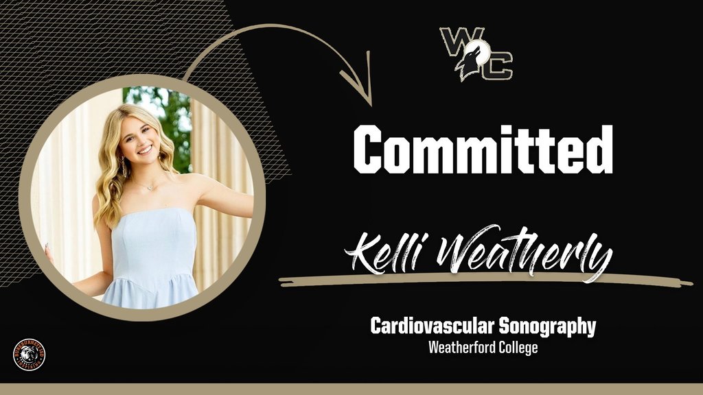 Kelli will attend Weatherford College