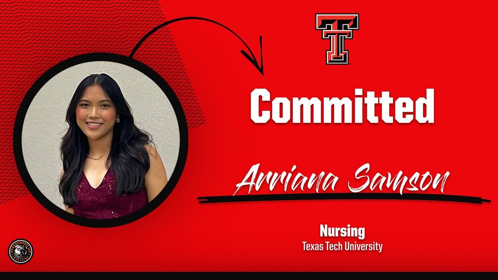 Arriana will attend Texas Tech.