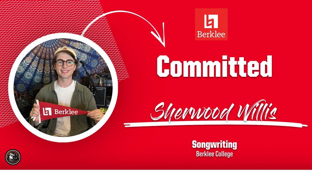 Sherwood  will attend Berlee