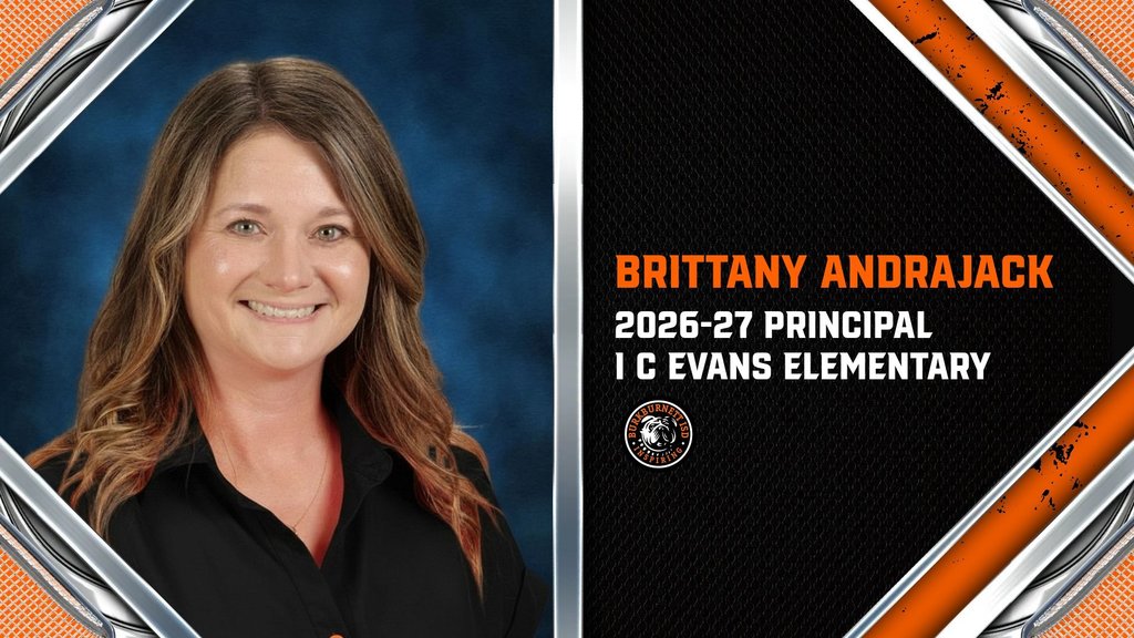 Mrs. Andrajack is the 2026-27 IC Evans Principal.