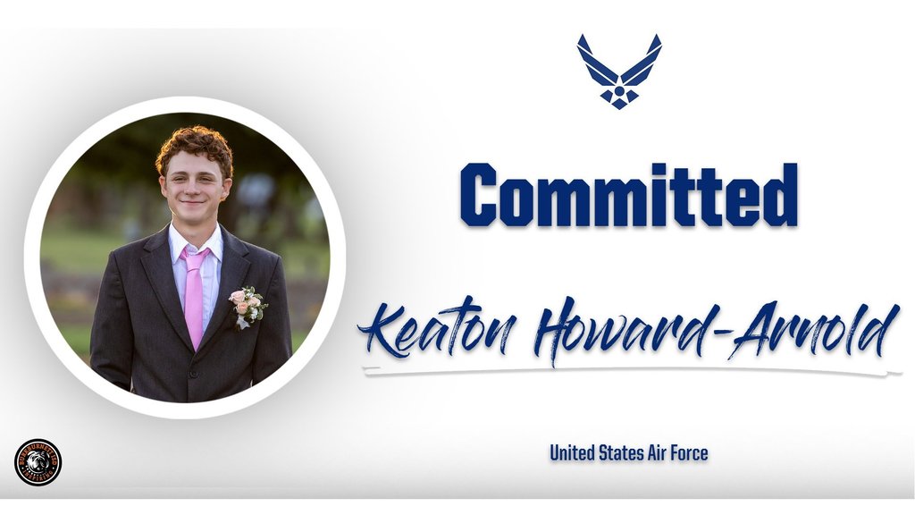 Keaton will join the Air Force.