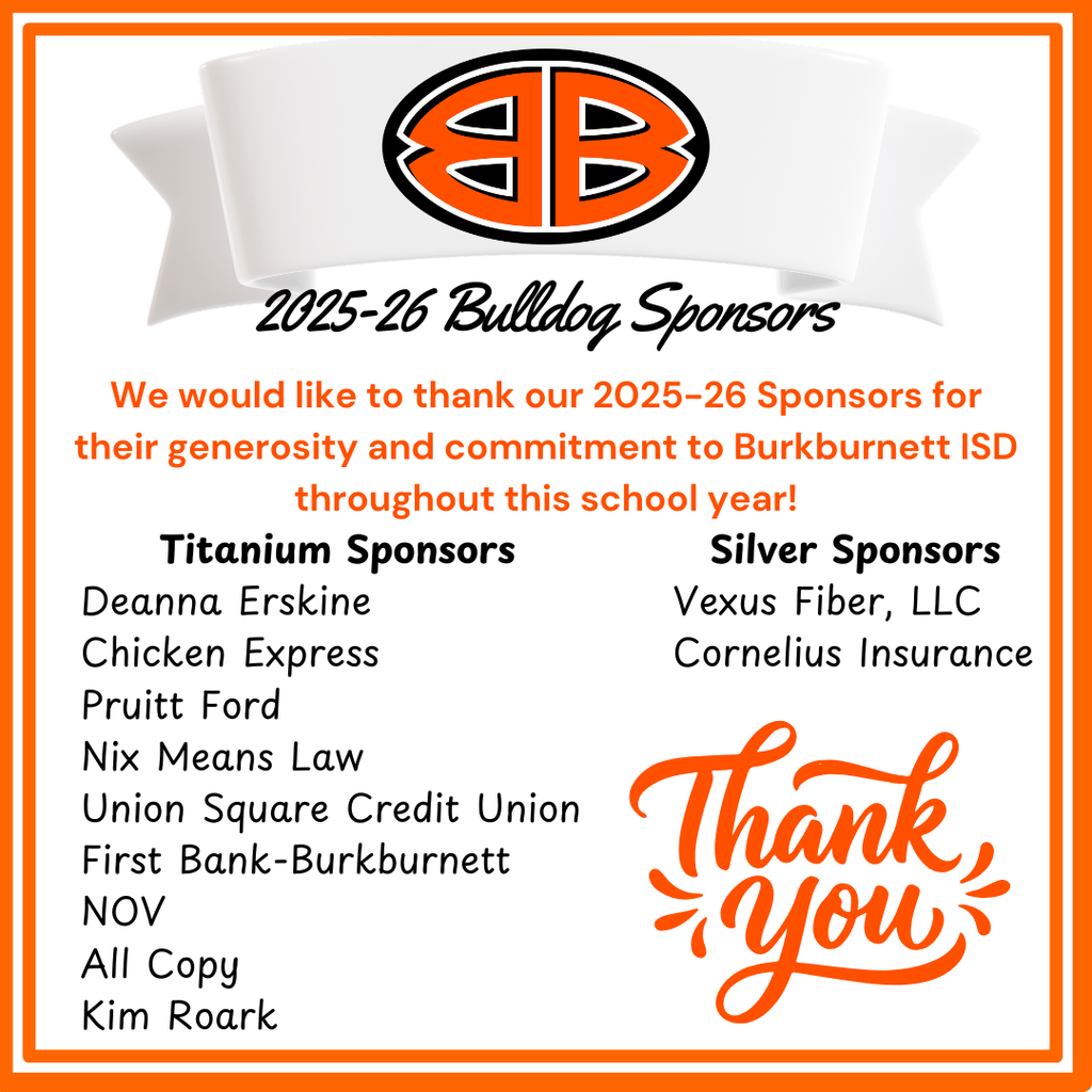 Thank you, Sponsors.