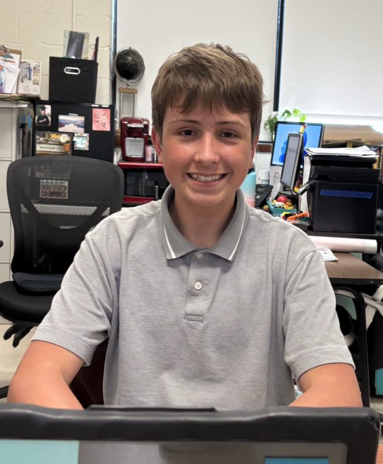 student competing in jr. citizenship bee