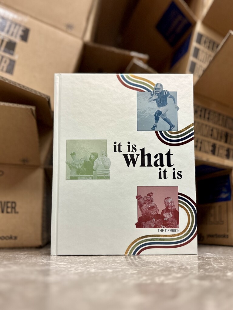 The Derrick 2026 has FINALLY arrived, and it is DISTRIBUTION DAY!🎉Come by room CT33 TODAY to pick up your reserved copy if you purchased a yearbook before May 14.   If you missed out on pre-ordering, we have 75 copies still up for grabs that are first-come-first serve with payment of cash or check made out to BHS Yearbook. They won't last for long! 