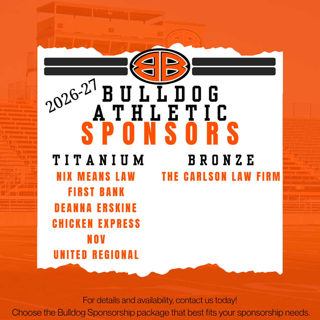 2026-27 Athletic Sponsors