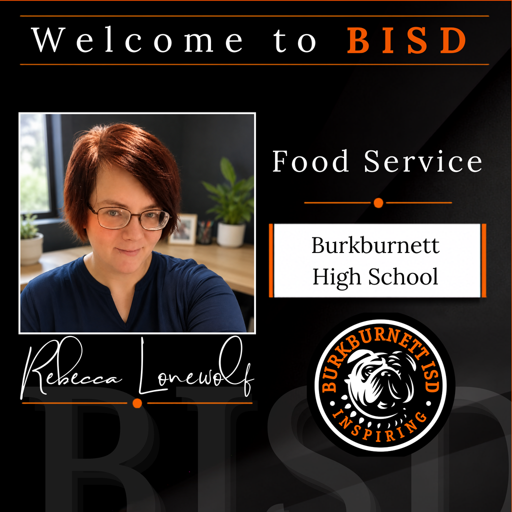 Mrs. Lonewolf joins food service at BHS.