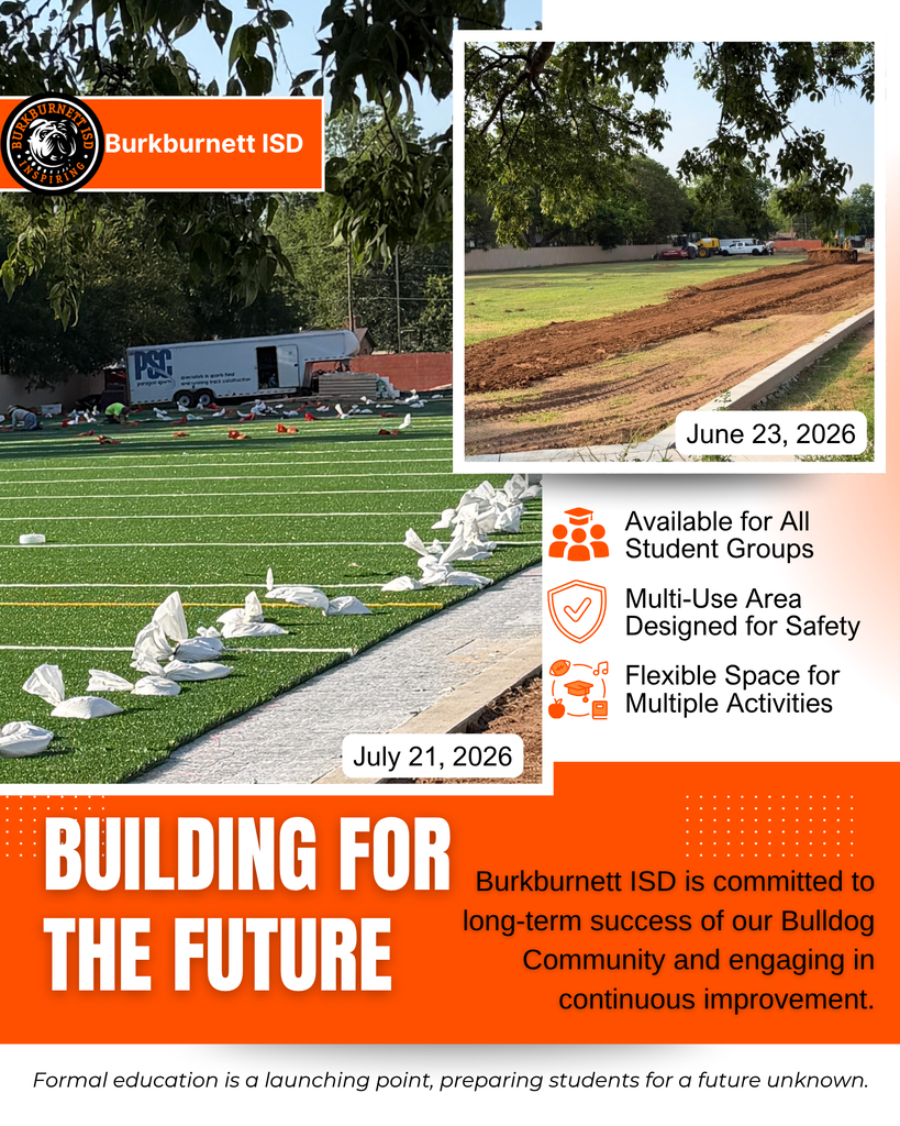 The new turf field is available to use soon!