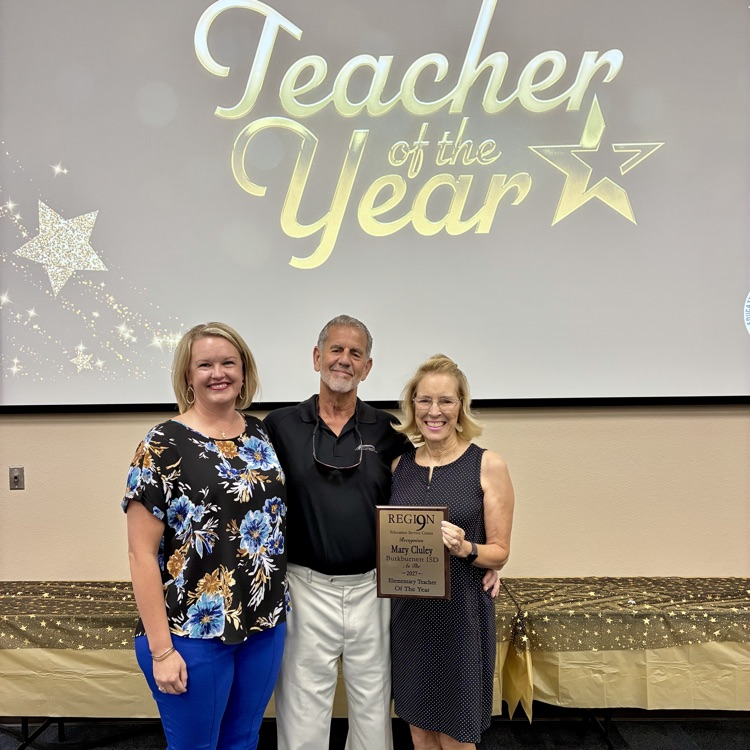 Mrs Cluley is Region 9 Teacher of the Year