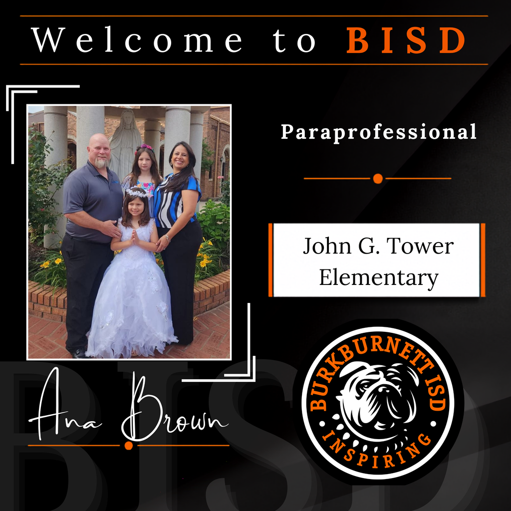 Mrs. Brown will be a para at Tower.