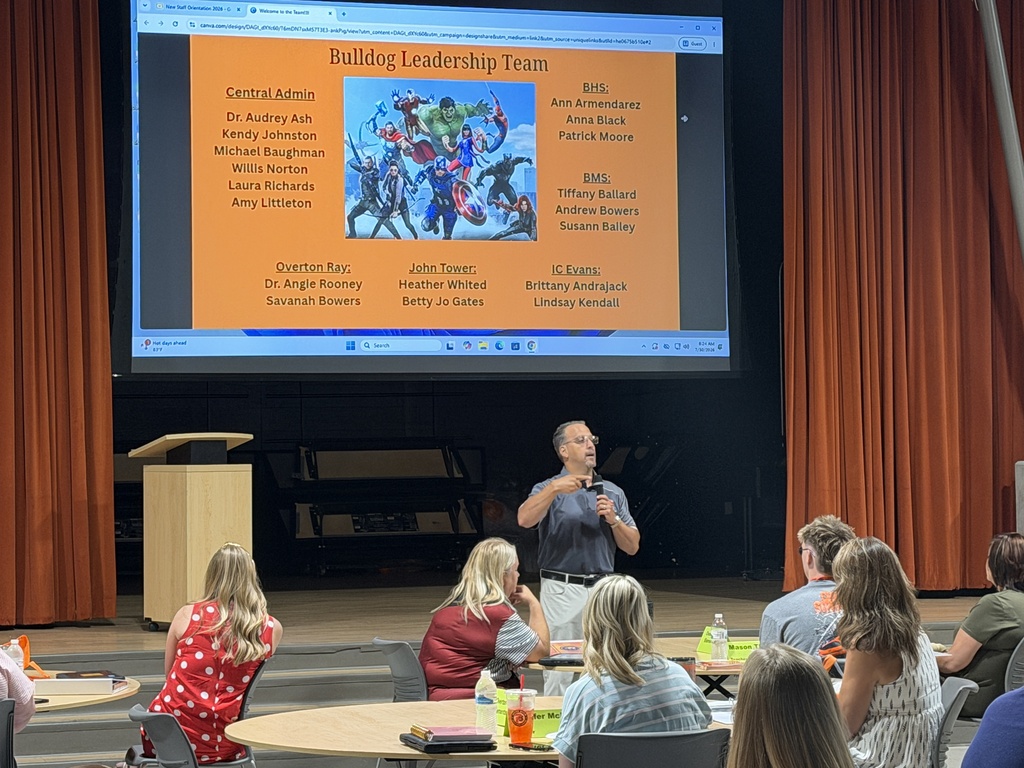 New staff orientation 