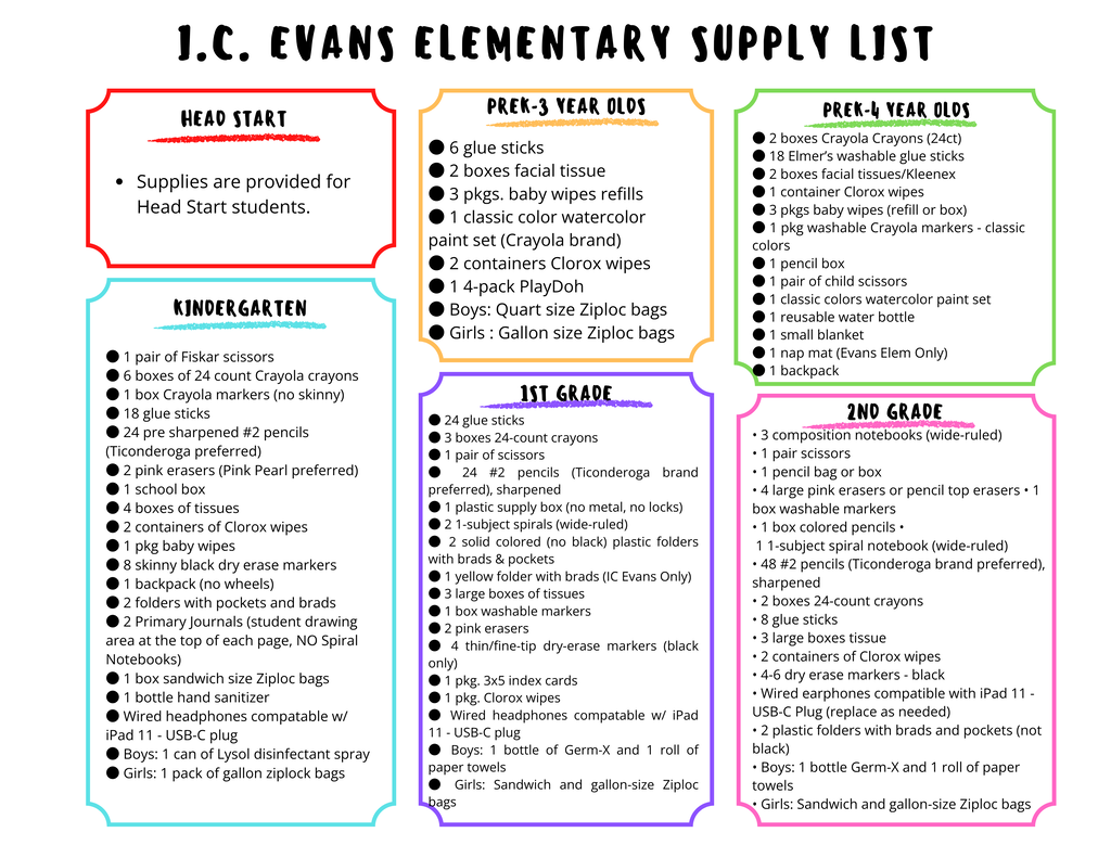 Supply List