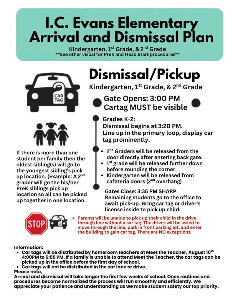 K-2 Dismissal