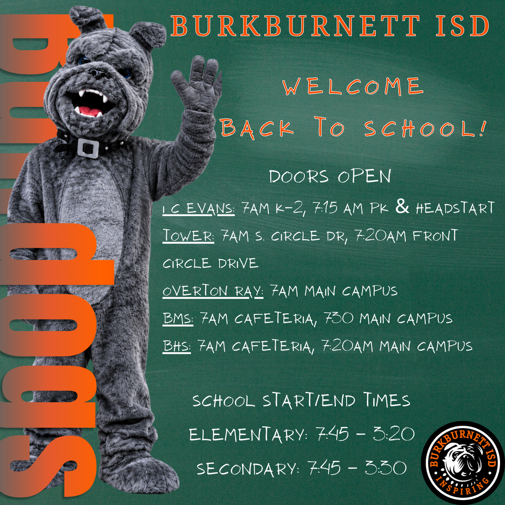 Welcome back to school!
