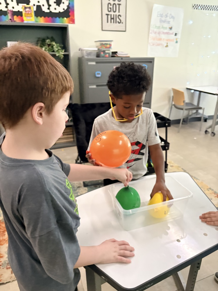 This week, Ms. Stewart's class has been learning about the three states of matter: solids, liquids, and gases. We wrapped up our learning with a hands-on balloon experiment that allowed students to see and experience these concepts in action.
