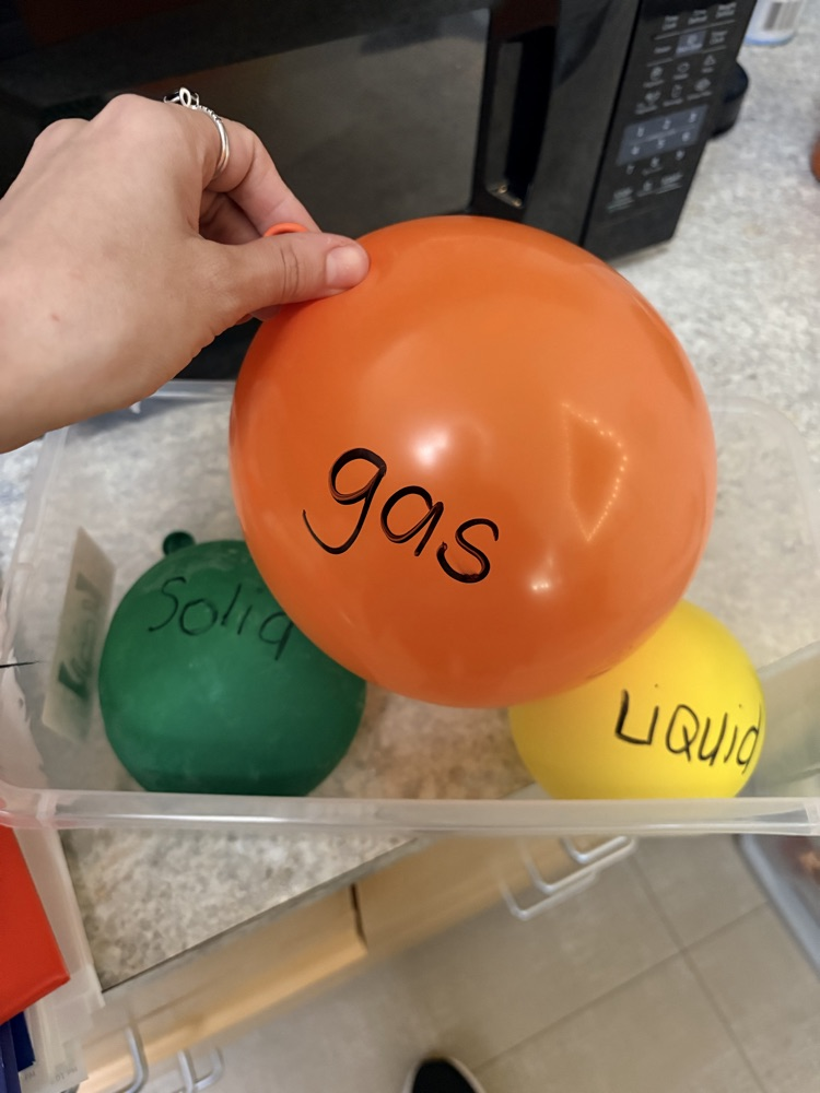 This week, Ms. Stewart's class has been learning about the three states of matter: solids, liquids, and gases. We wrapped up our learning with a hands-on balloon experiment that allowed students to see and experience these concepts in action.