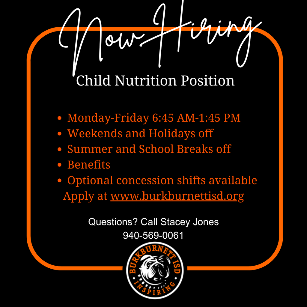 BISD Child Nutrition position available