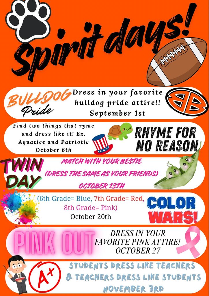 BMS Spirit days