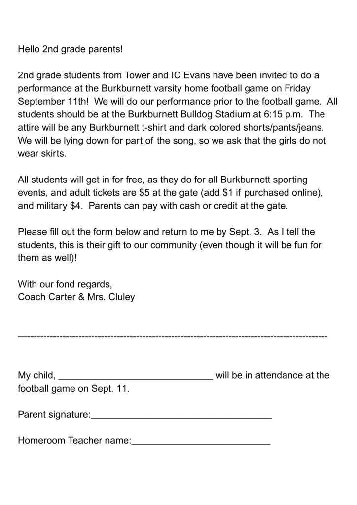 Permission Form