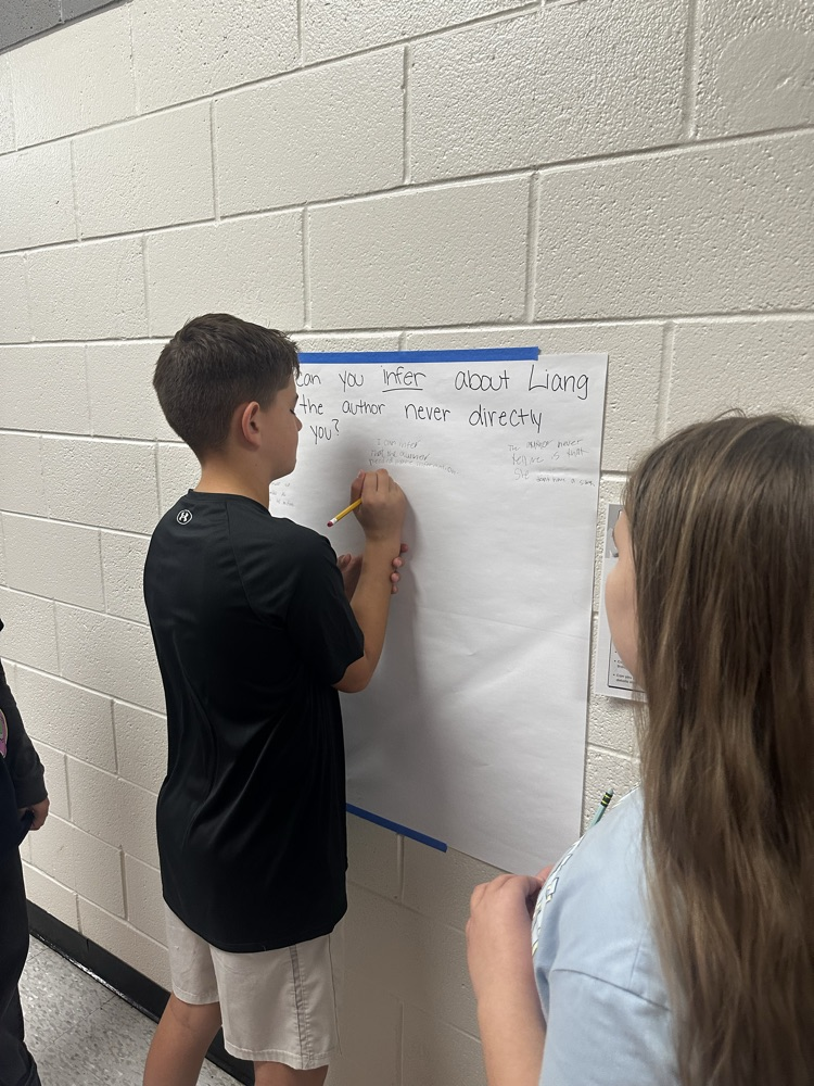 student gallery walk