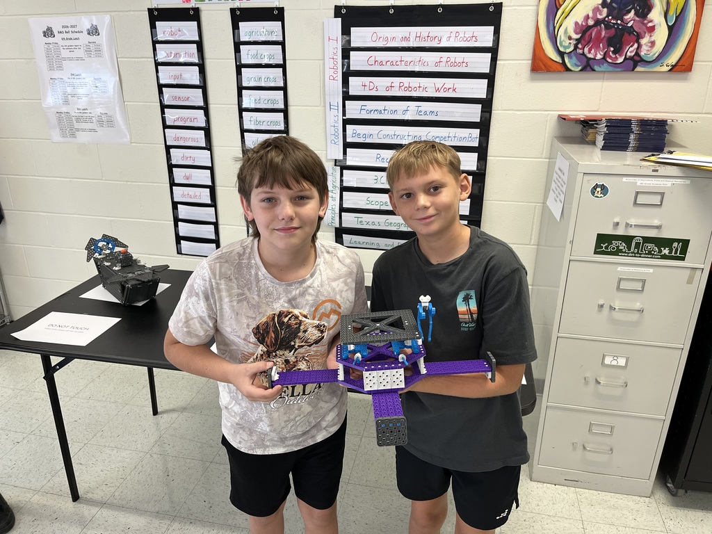 Robotics students