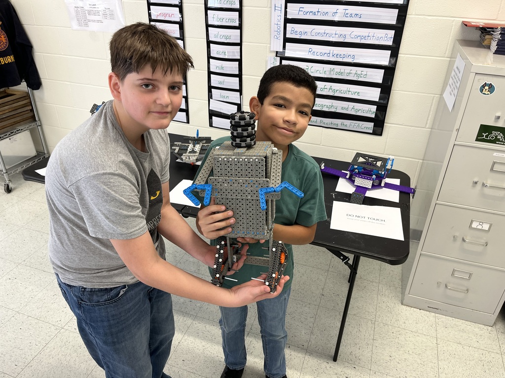 Robotics students