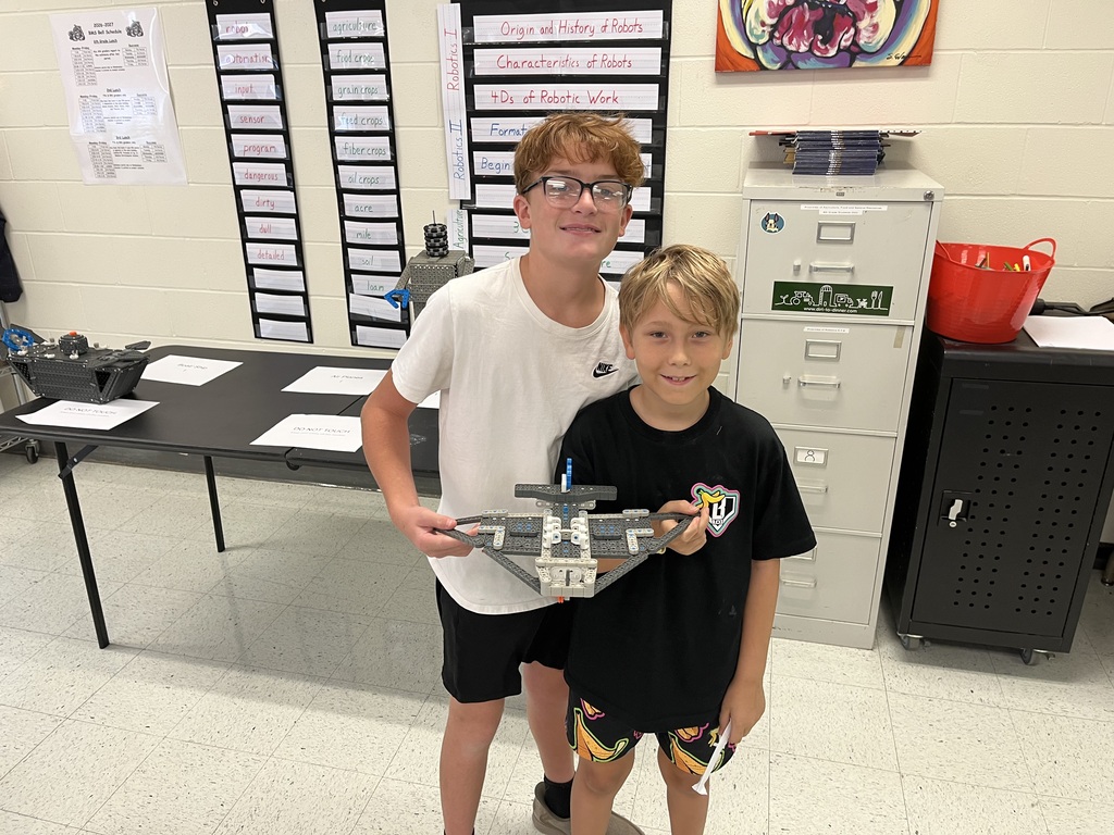 Robotics students