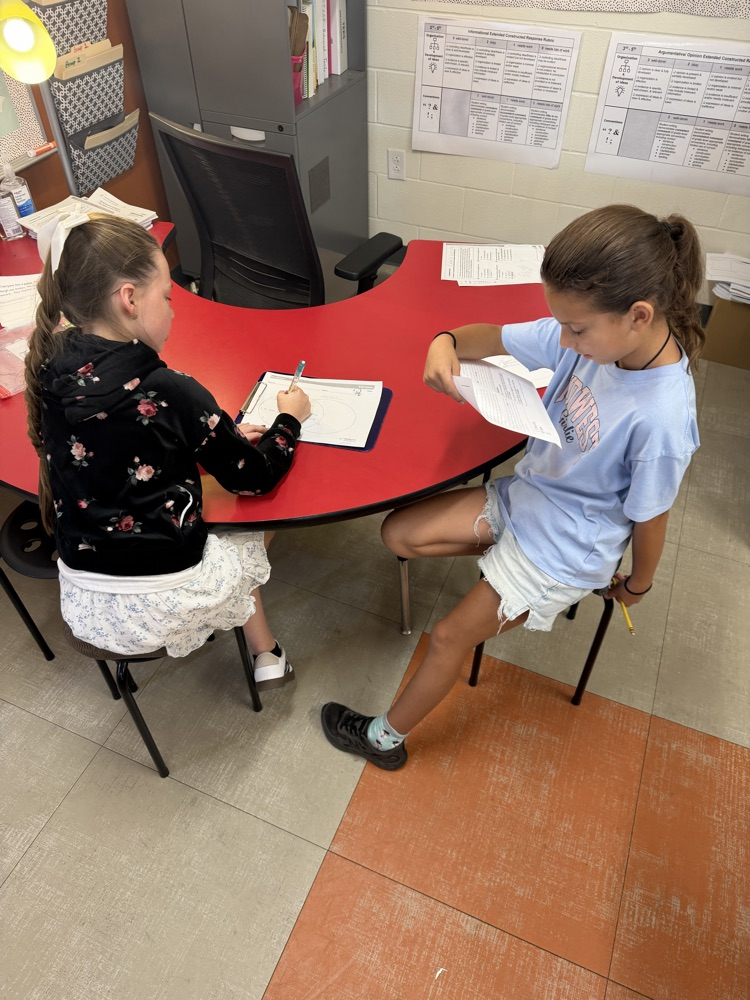 Mrs. Brown's ELA 4A hallway has been working hard on identifying the author’s purpose and message of different genres and finding the text evidence to support their answers this week. 
