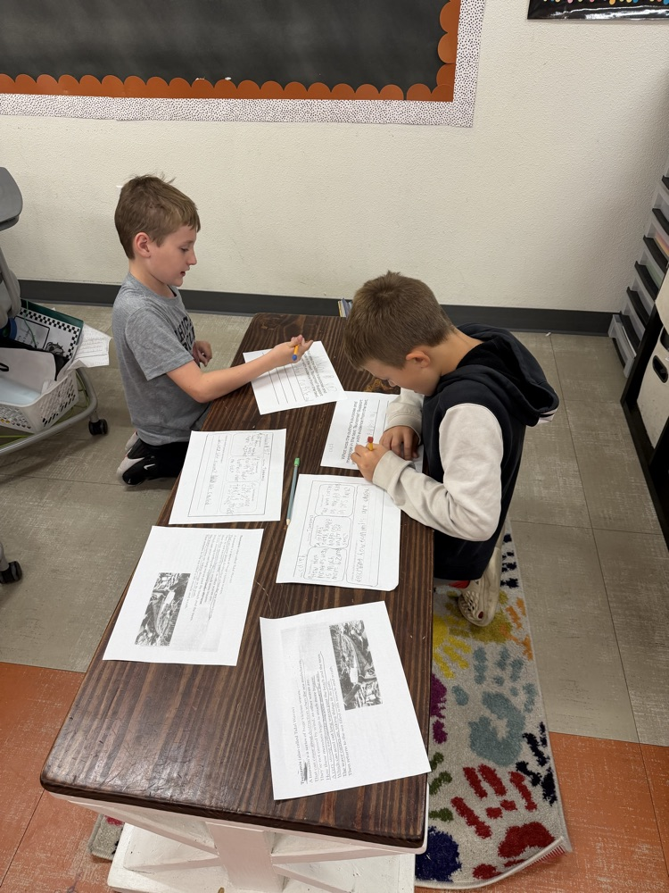 Mrs. Brown's ELA 4A hallway has been working hard on identifying the author’s purpose and message of different genres and finding the text evidence to support their answers this week. 