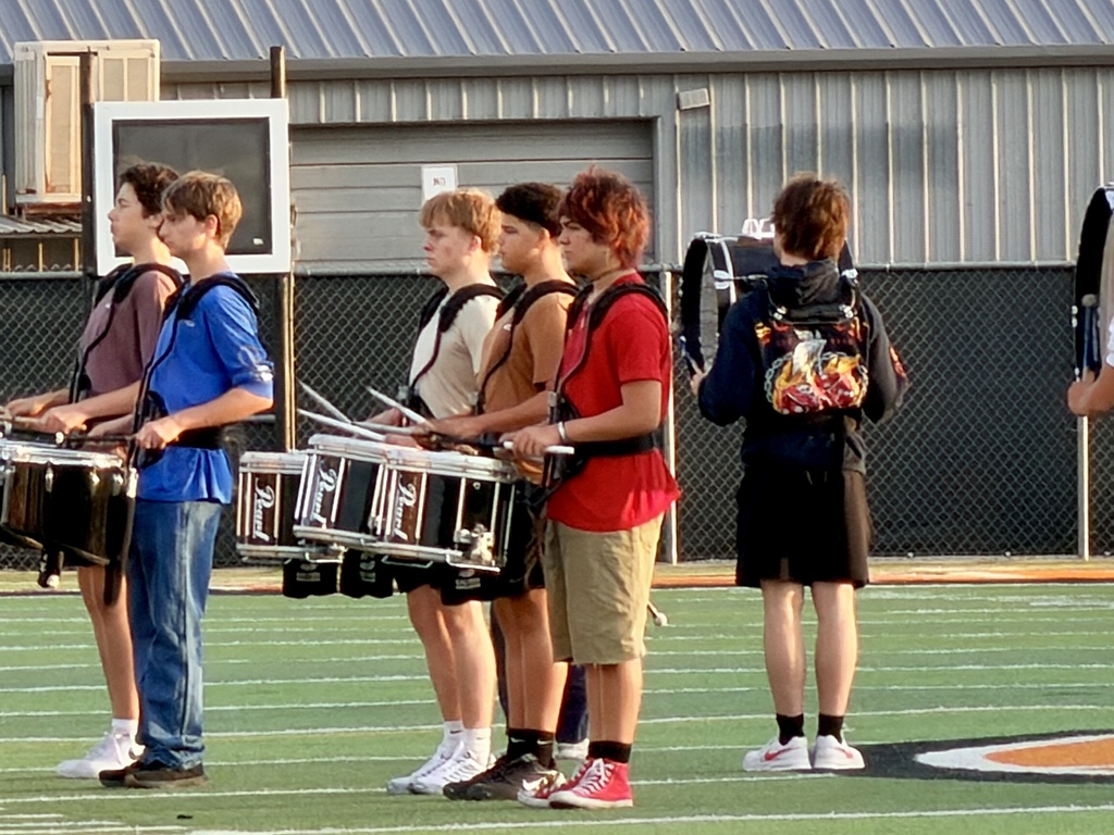 BHS band rehearses 