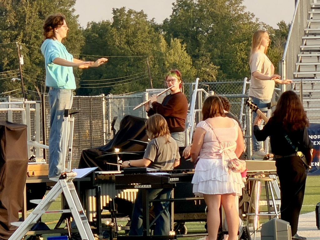 BHS band rehearses 