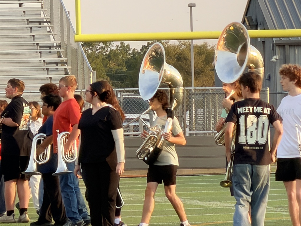 BHS band rehearses 