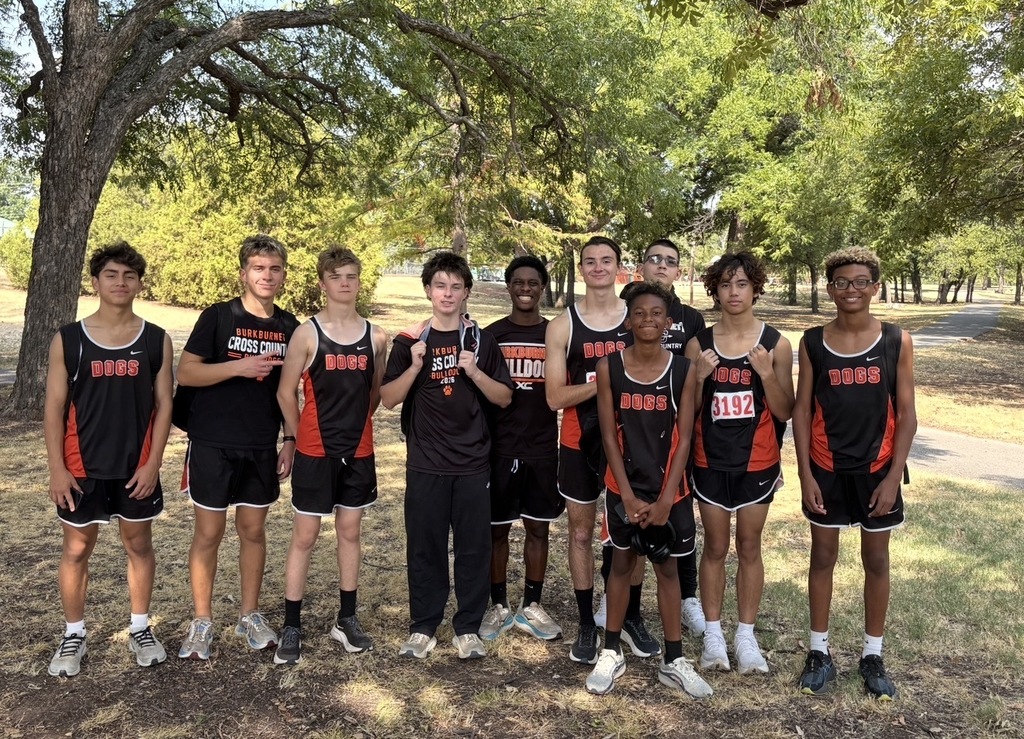 BHS cross country team competed today.