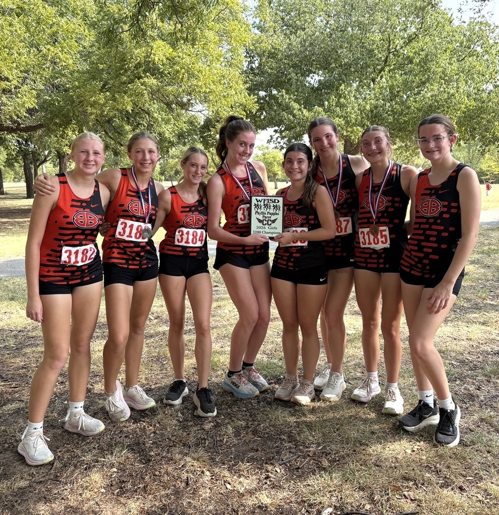 BHS cross country team competed today.