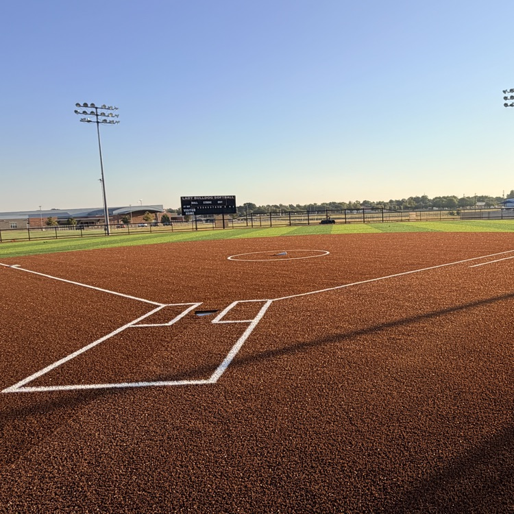 Baseball and softball fields are progressing. 
