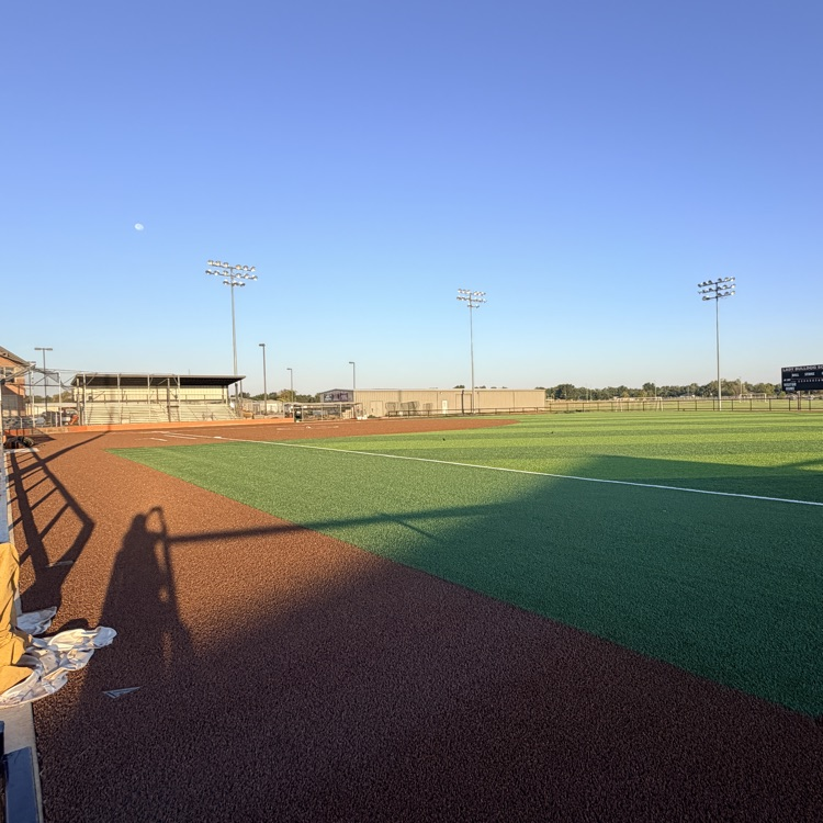 Baseball and softball fields are progressing. 