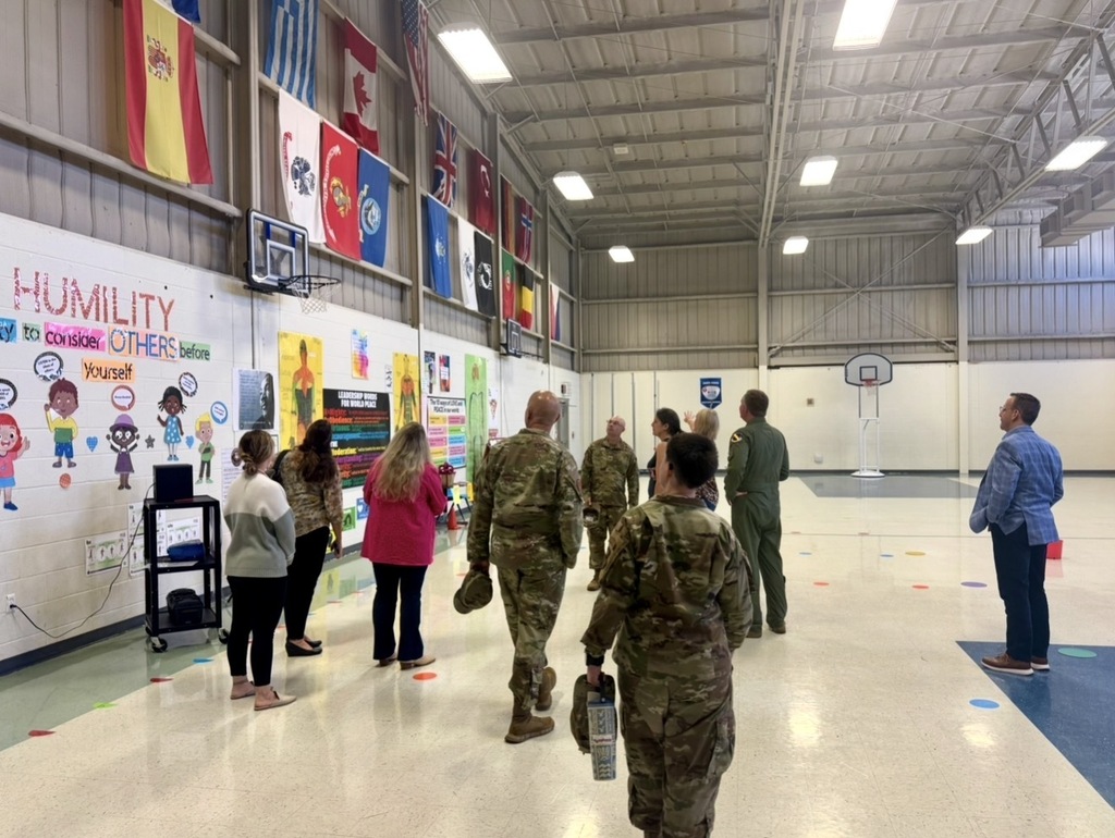 SAFB Leadership tour of Tower, BMS and BHS.