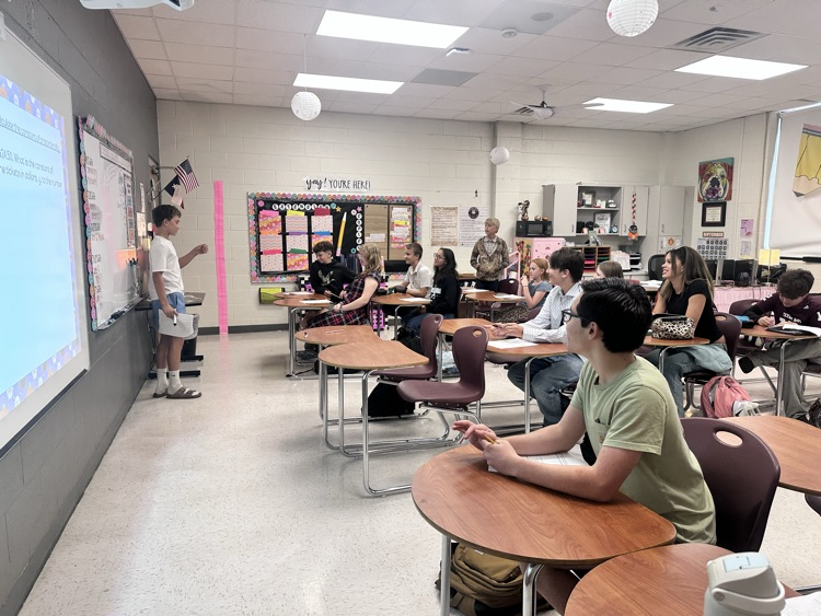 students in class 