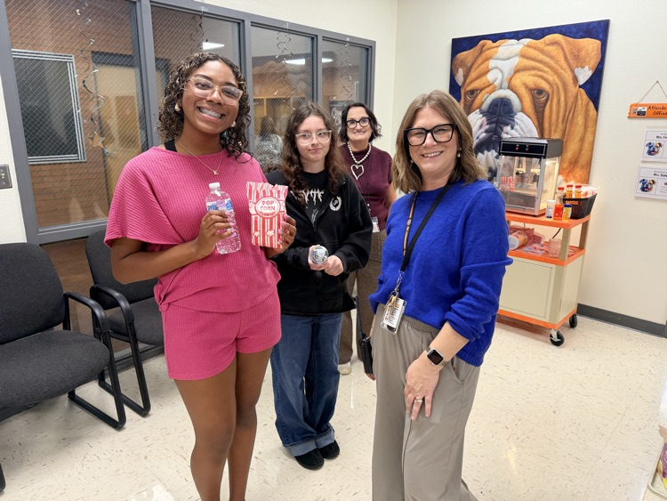 BHS students received Bulldog Basics Awards.