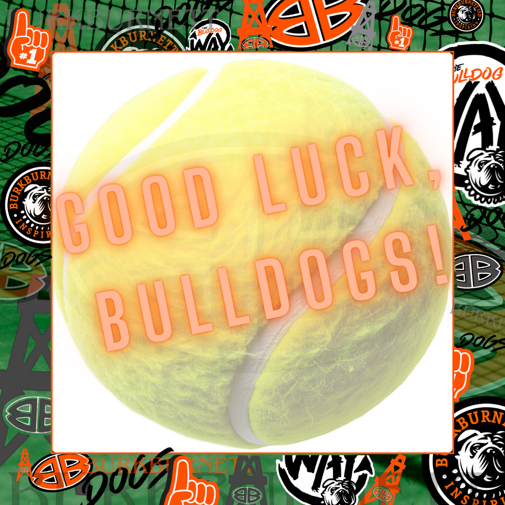 Good luck to Bulldog Tennis as they take on Wall in Area playoffs!