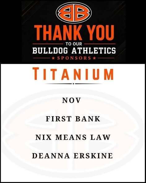 Thank you to our Athletic Sponsors!