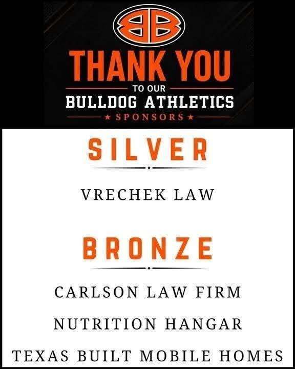 Thank you to our Athletic Sponsors!