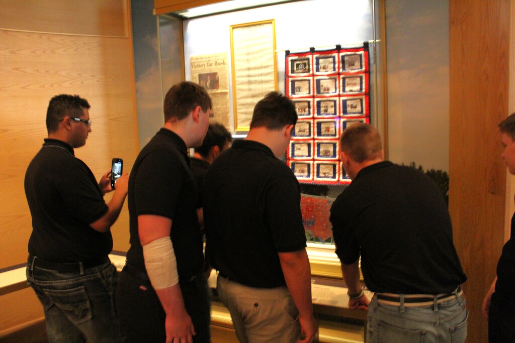 JROTC took a Curriculum In Action field trip to the Pres. George W. Bush Museum in Dallas.