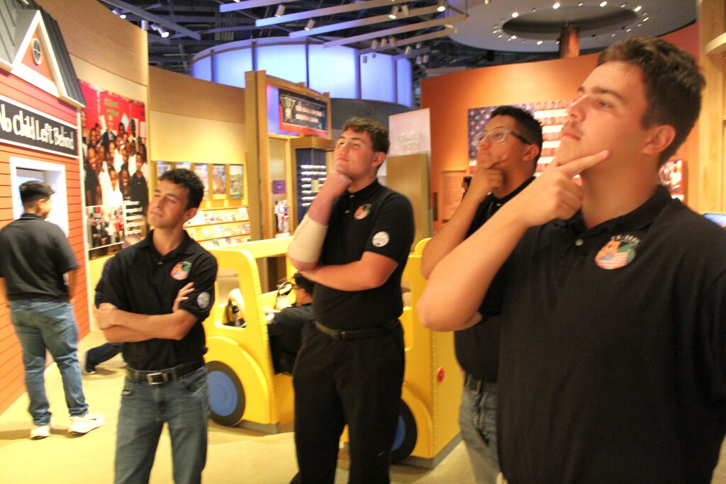 JROTC took a Curriculum In Action field trip to the Pres. George W. Bush Museum in Dallas.