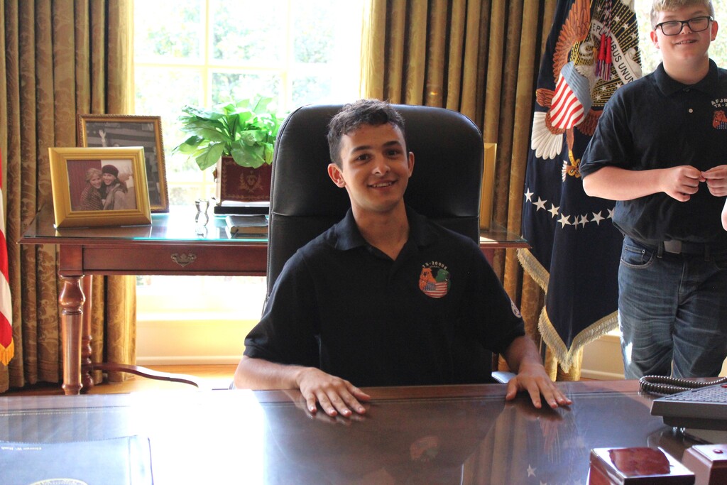 JROTC took a Curriculum In Action field trip to the Pres. George W. Bush Museum in Dallas.