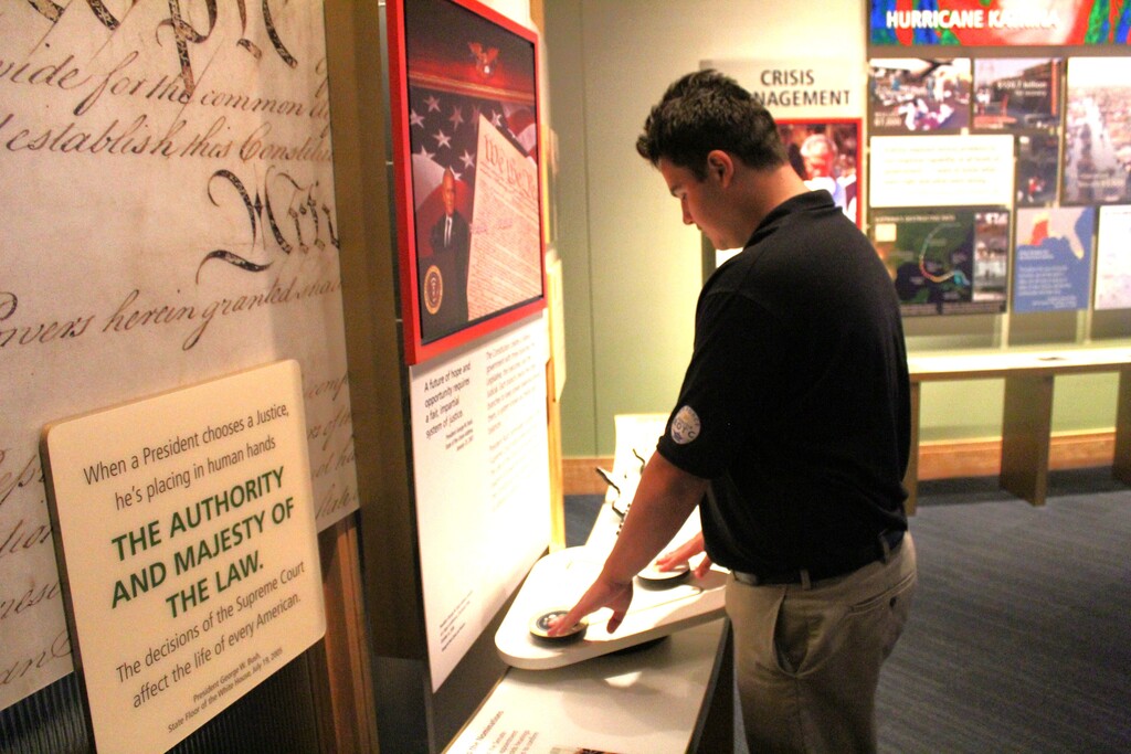 JROTC took a Curriculum In Action field trip to the Pres. George W. Bush Museum in Dallas.